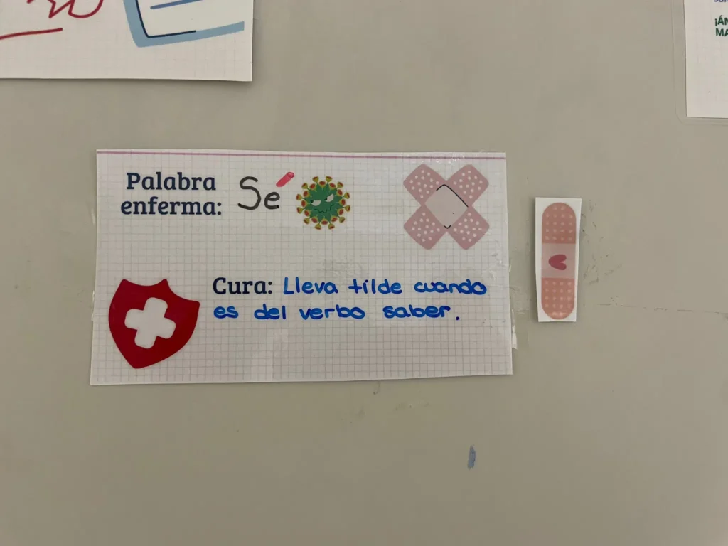 Montessori International Schools - La enfermería de las faltas de ortografía