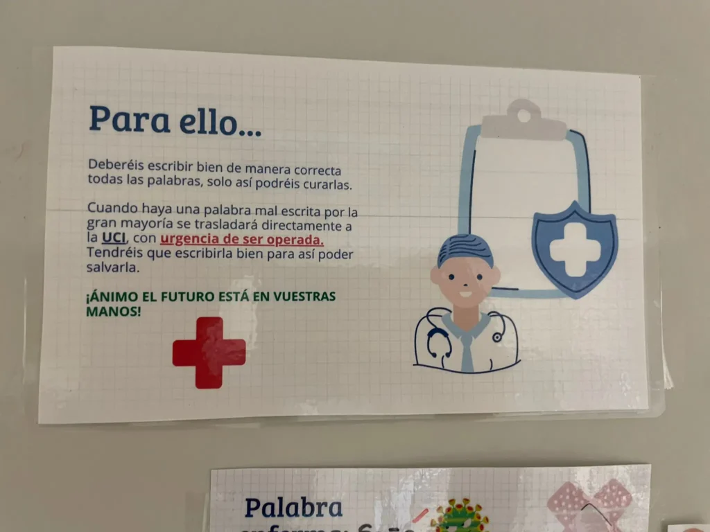 Montessori International Schools - La enfermería de las faltas de ortografía