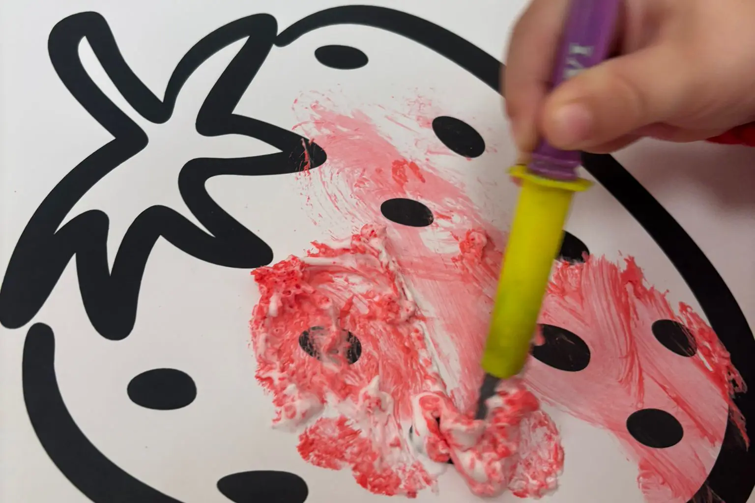 Montessori - Fresas Espumosas