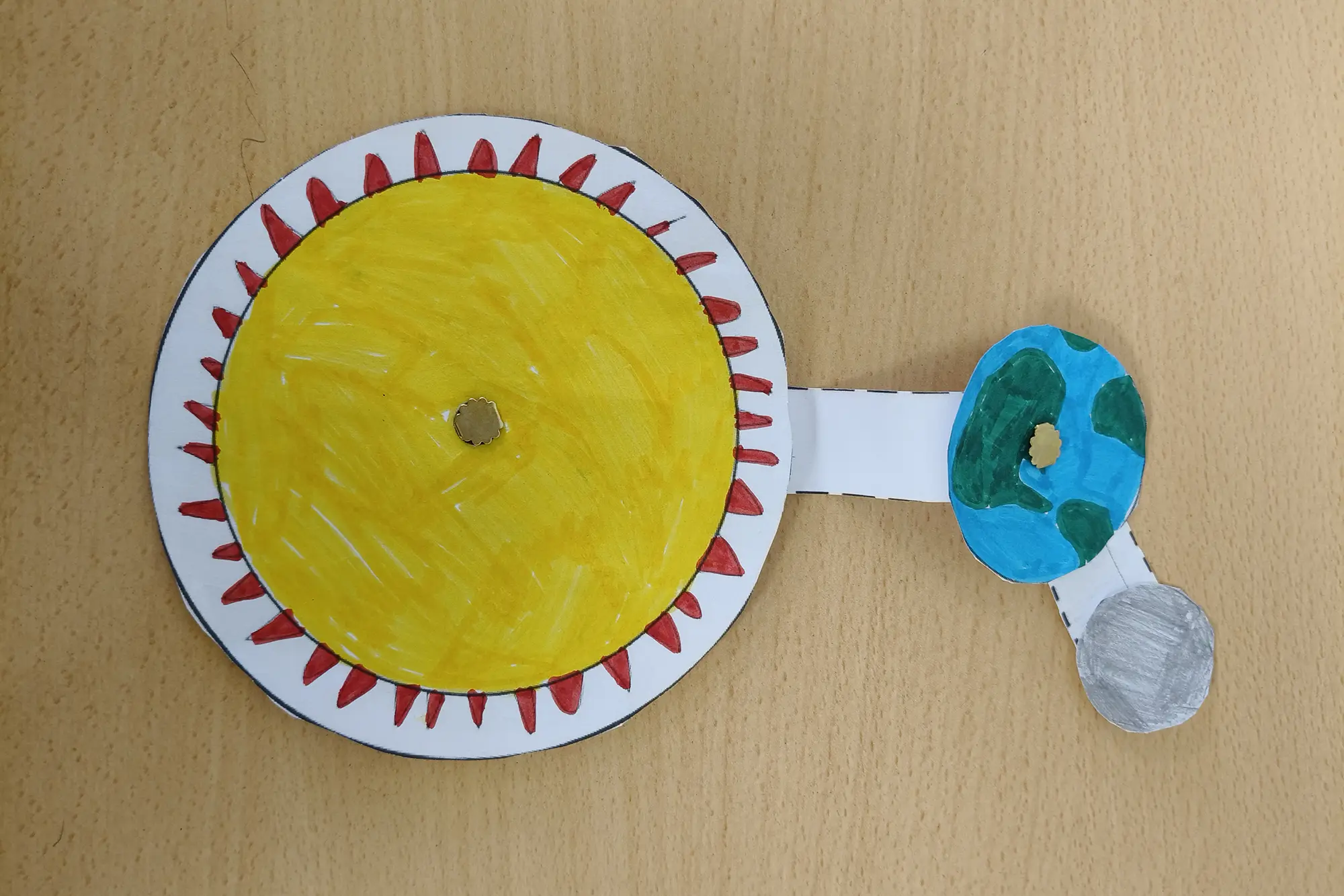 Montessori - Exploring the movement of the earth and the moon