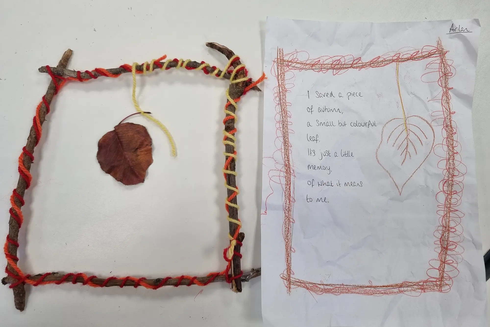 Montessori - Autumn frames