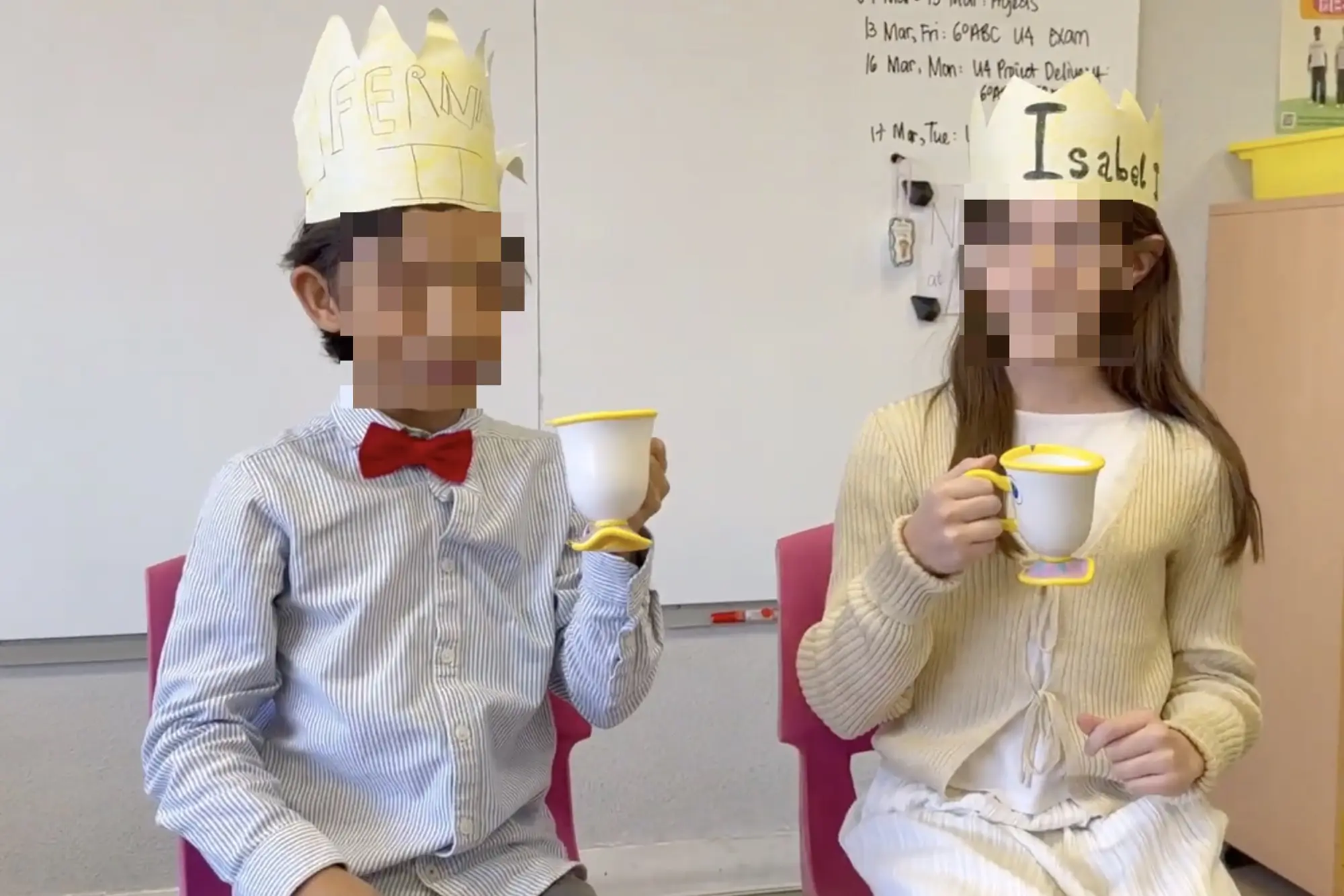 Montessori - 5TH Grade brings history to the stage