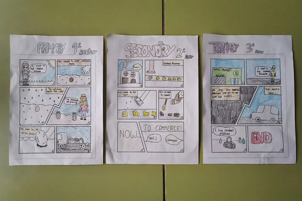 Montessori - The Economic Sectors