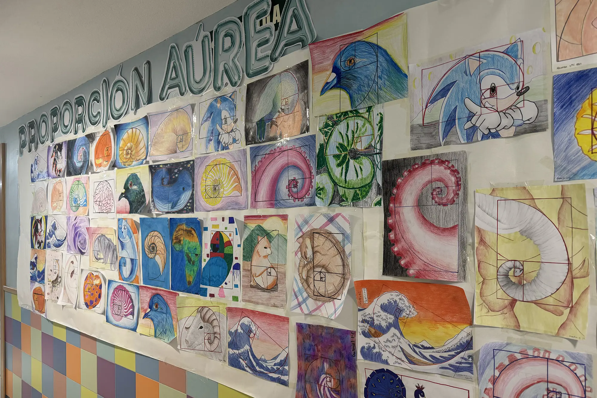 Montessori - Proyecto interdisciplinar entre Matemátics y Plástica